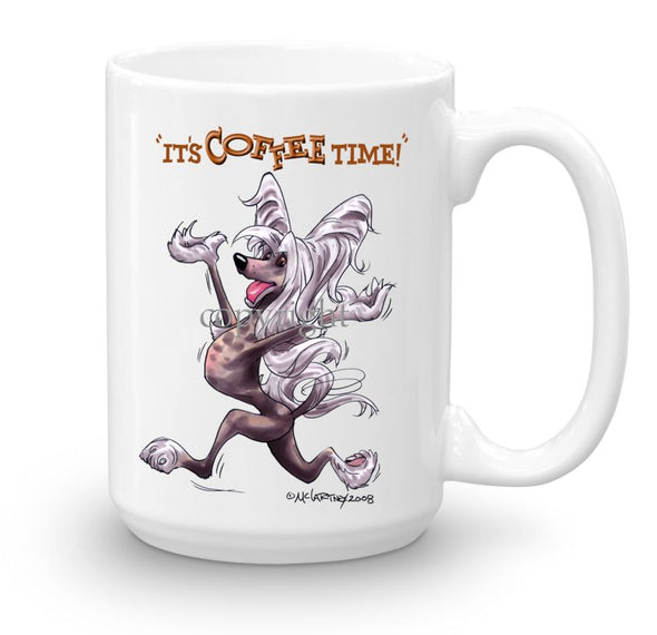 Chinese Crested - Coffee Time - Mug