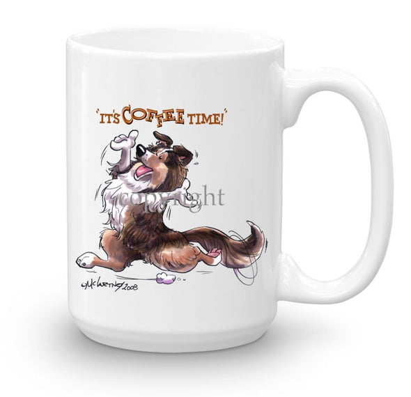 Shetland Sheepdog - Coffee Time - Mug