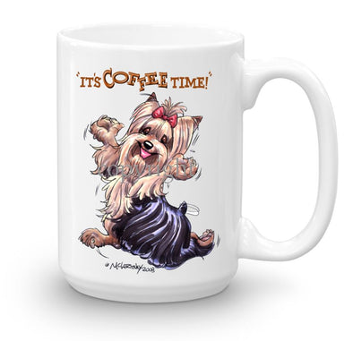 Yorkshire Terrier - Coffee Time - Mug