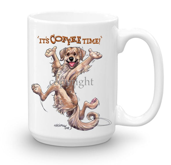 Golden Retriever - Coffee Time - Mug