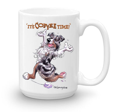 Australian Shepherd  Blue Merle - Coffee Time - Mug