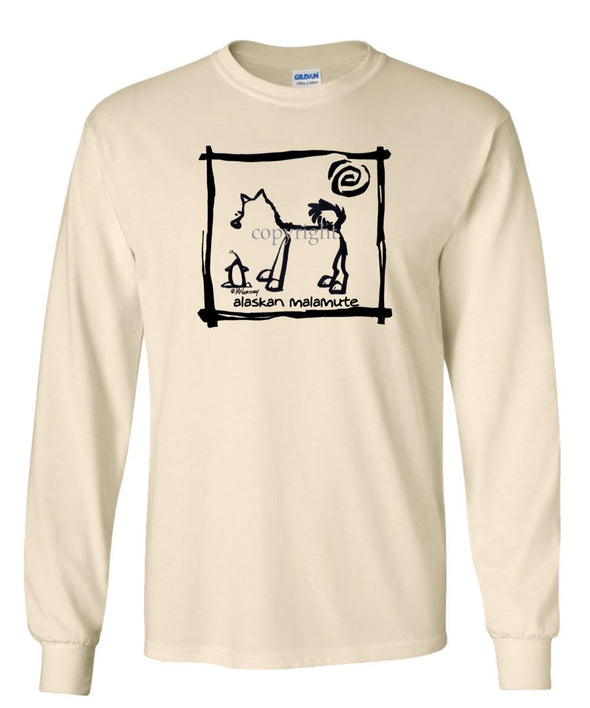 Alaskan Malamute - Cavern Canine - Long Sleeve T-Shirt