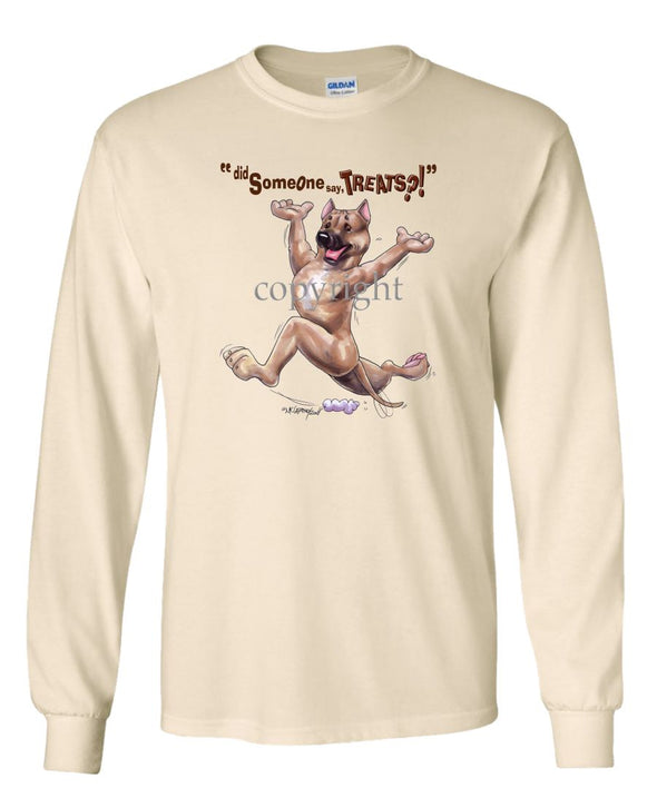American Staffordshire Terrier - Treats - Long Sleeve T-Shirt