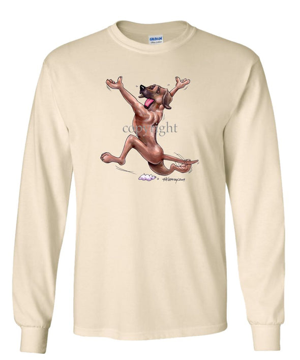 Rhodesian Ridgeback - Happy Dog - Long Sleeve T-Shirt