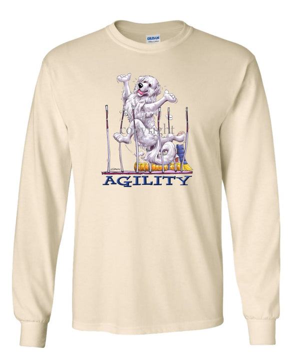 Great Pyrenees - Agility Weave II - Long Sleeve T-Shirt