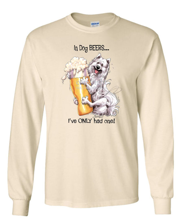 Samoyed - Dog Beers - Long Sleeve T-Shirt