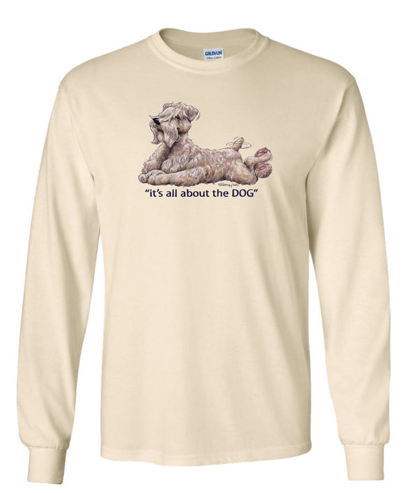 Soft Coated Wheaten - All About The Dog - Long Sleeve T-Shirt