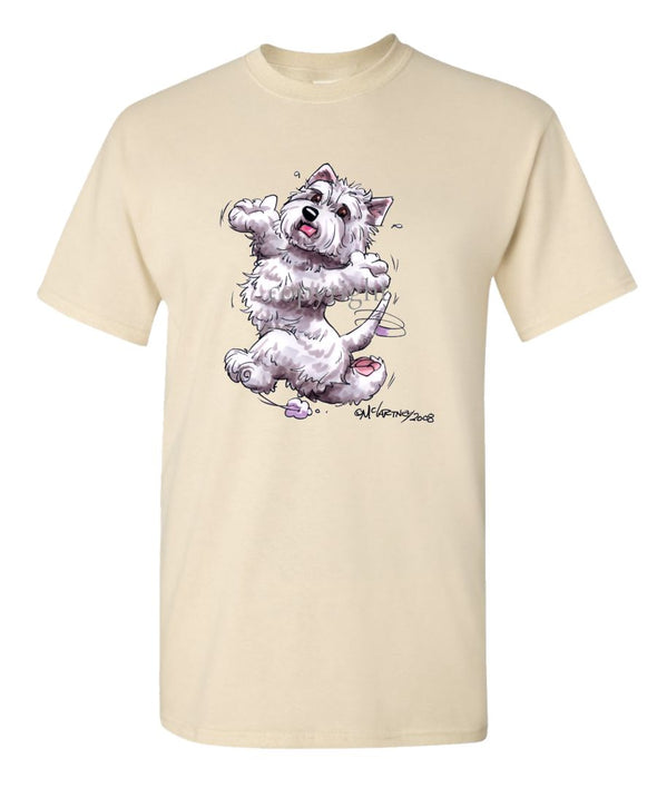 West Highland Terrier - Happy Dog - T-Shirt