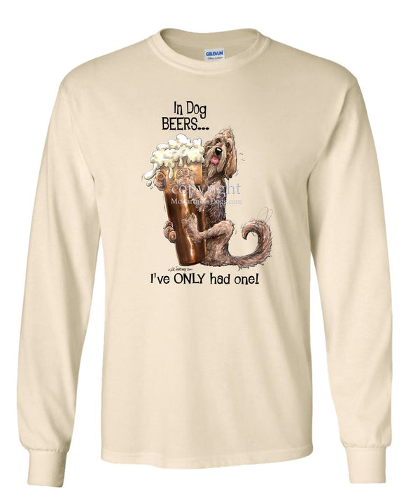Otterhound - Dog Beers - Long Sleeve T-Shirt