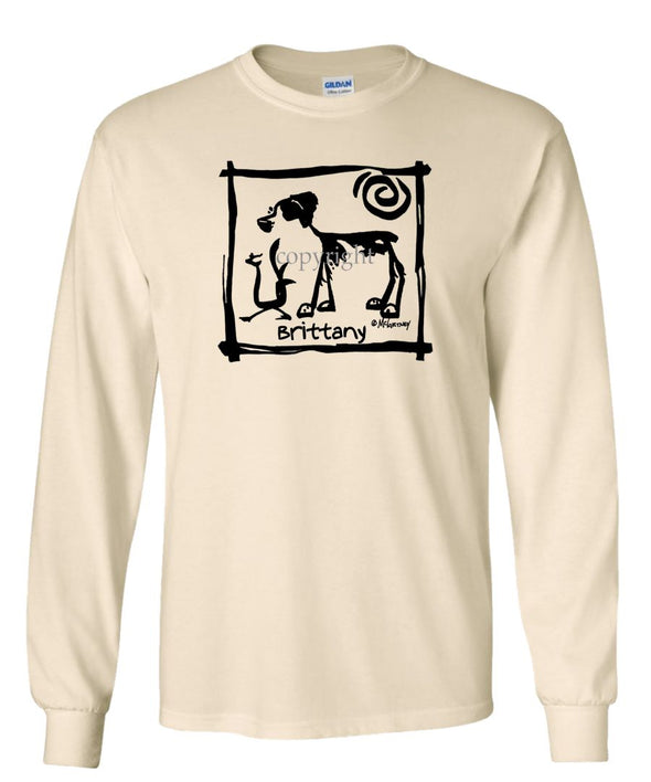 Brittany - Cavern Canine - Long Sleeve T-Shirt