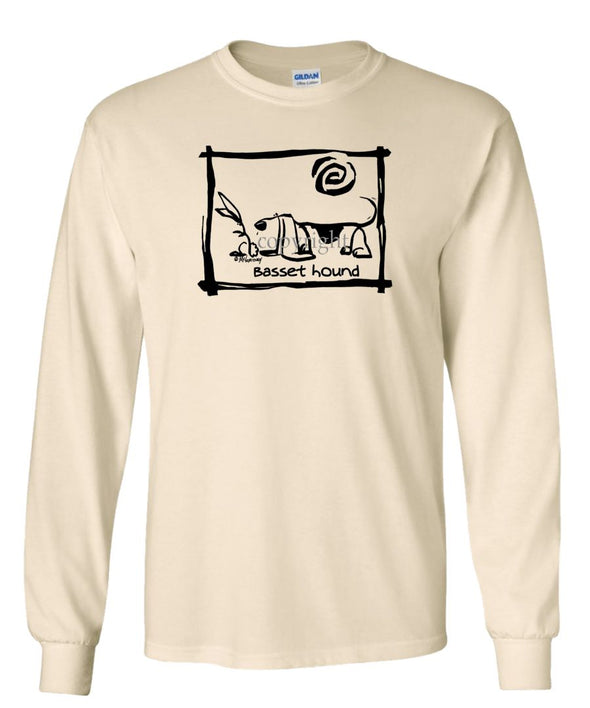 Basset Hound - Cavern Canine - Long Sleeve T-Shirt