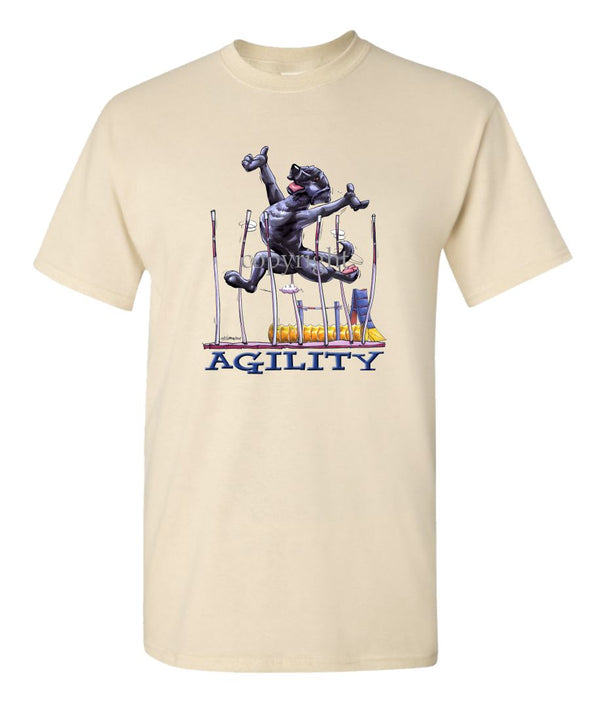 Labrador Retriever  Black - Agility Weave II - T-Shirt