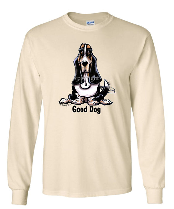 Basset Hound - Good Dog - Long Sleeve T-Shirt