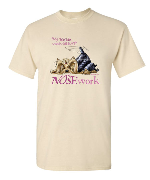 Yorkshire Terrier - Nosework - T-Shirt