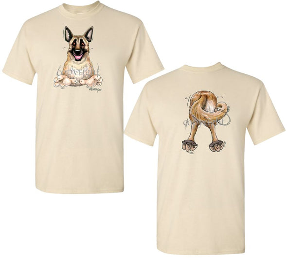 Belgian Malinois - Coming and Going - T-Shirt (Double Sided)