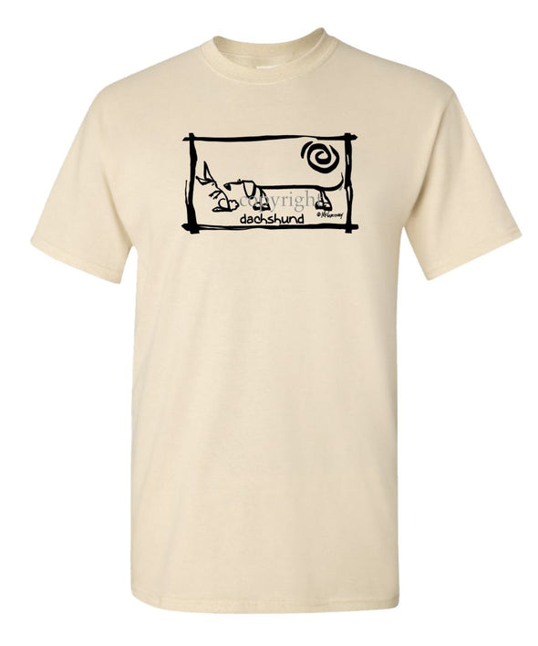 Dachshund  Smooth - Cavern Canine - T-Shirt