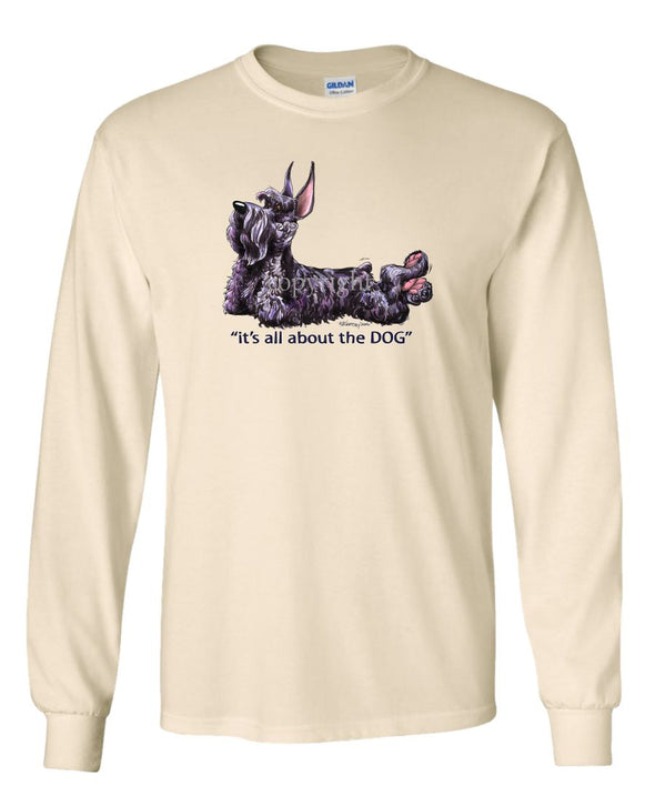Giant Schnauzer - All About The Dog - Long Sleeve T-Shirt