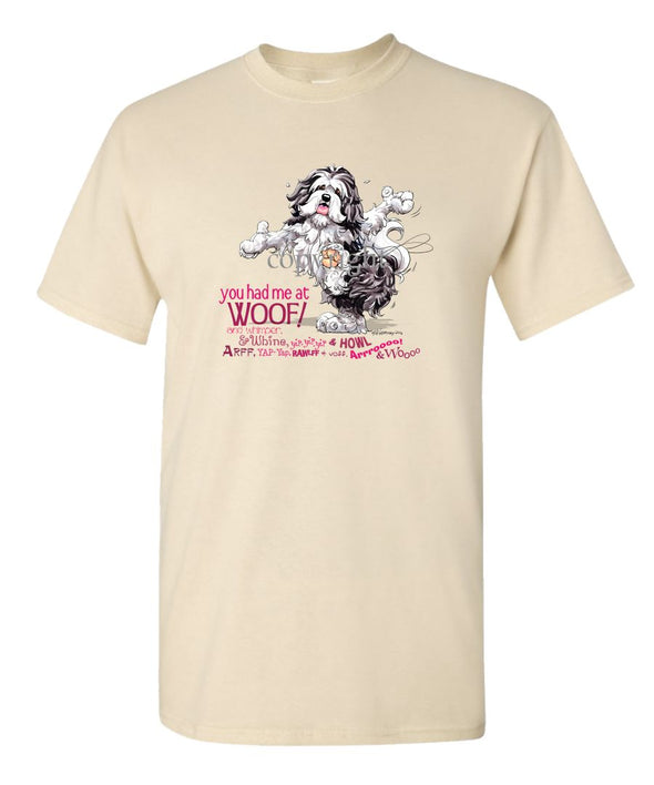 Havanese - You Had Me at Woof - T-Shirt