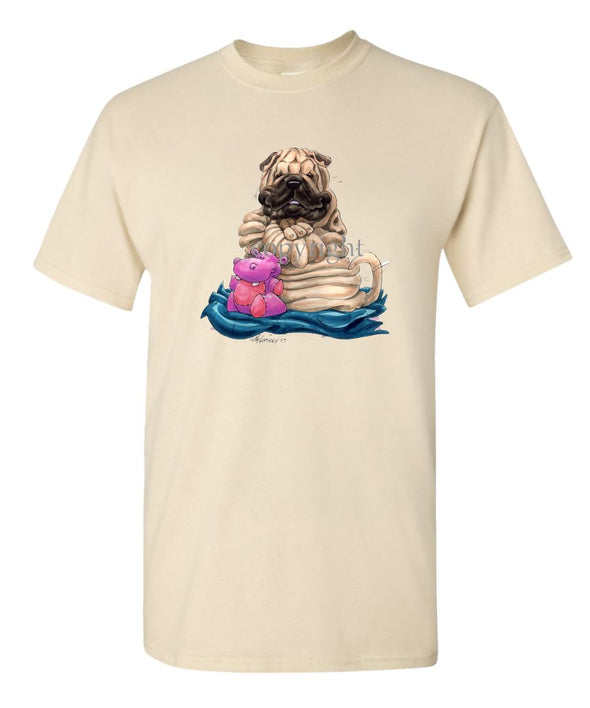 Shar Pei - Sitting Pillow - Caricature - T-Shirt