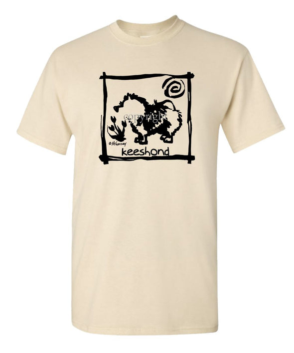 Keeshond - Cavern Canine - T-Shirt