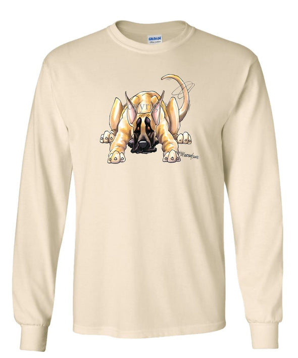 Great Dane - Rug Dog - Long Sleeve T-Shirt