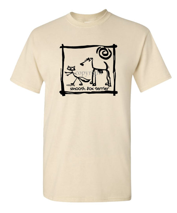 Smooth Fox Terrier - Cavern Canine - T-Shirt