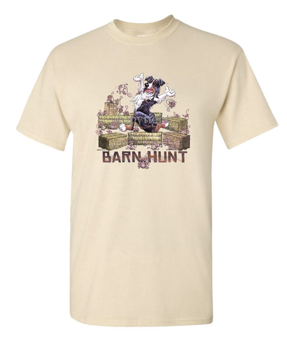 Australian Shepherd  Black Tri - Barnhunt - T-Shirt