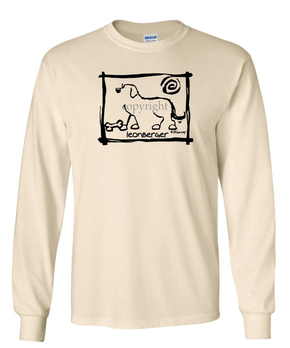 Leonberger - Cavern Canine - Long Sleeve T-Shirt