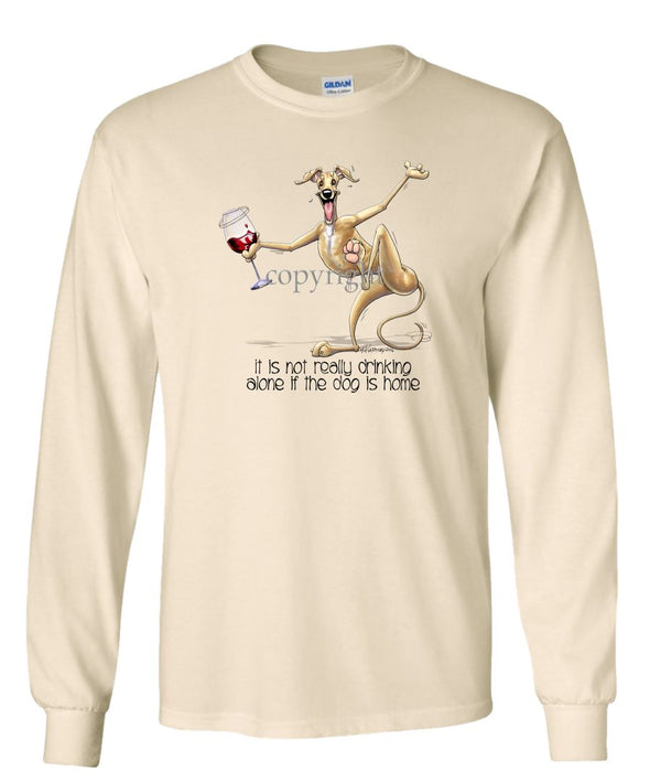 Greyhound - It's Drinking Alone 2 - Long Sleeve T-Shirt