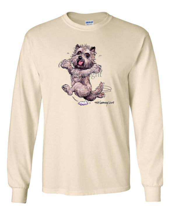 Cairn Terrier - Happy Dog - Long Sleeve T-Shirt