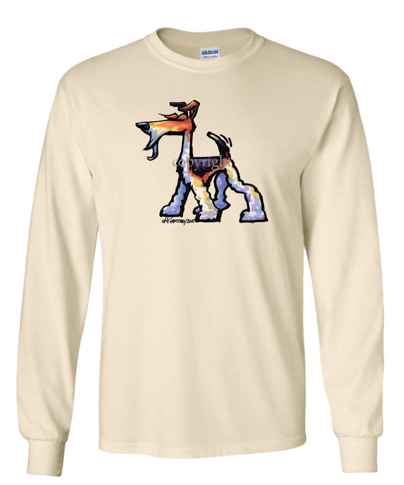 Wire Fox Terrier - Cool Dog - Long Sleeve T-Shirt