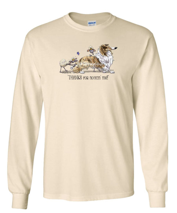 Collie - Noticing Me - Mike's Faves - Long Sleeve T-Shirt