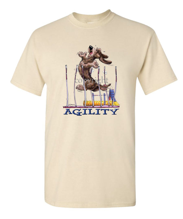 Dachshund  Wirehaired - Agility Weave II - T-Shirt