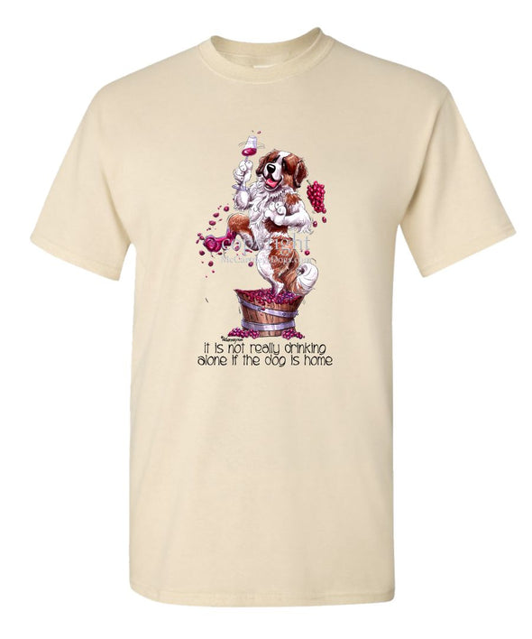 Saint Bernard - It's Not Drinking Alone - T-Shirt