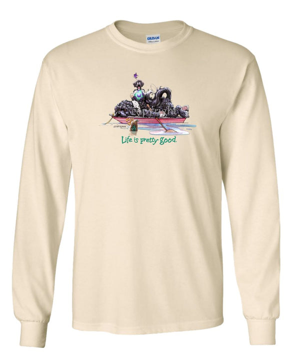 Portuguese Water Dog - Life Is Pretty Good - Long Sleeve T-Shirt