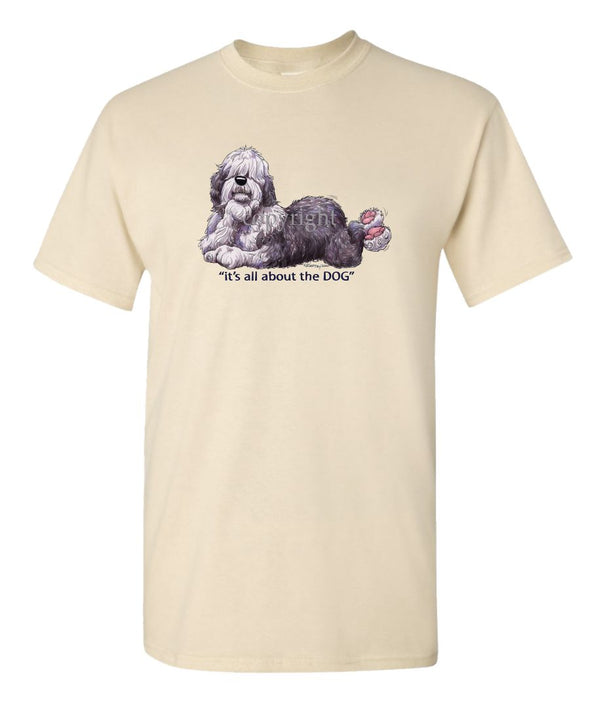 Old English Sheepdog - All About The Dog - T-Shirt