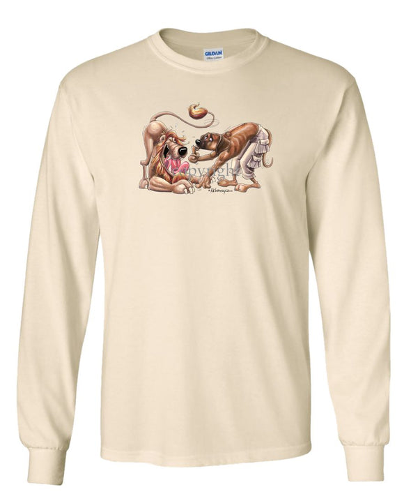 Rhodesian Ridgeback - Shooshing Lion - Mike's Faves - Long Sleeve T-Shirt