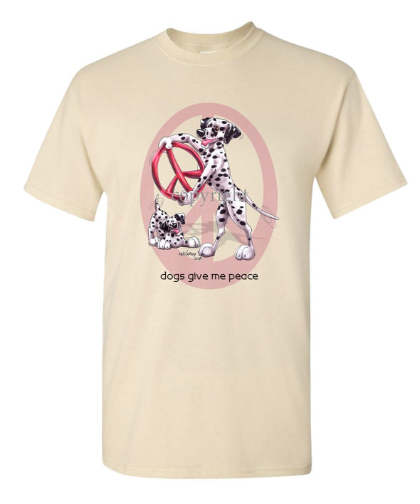 Dalmatian - Peace Dogs - T-Shirt