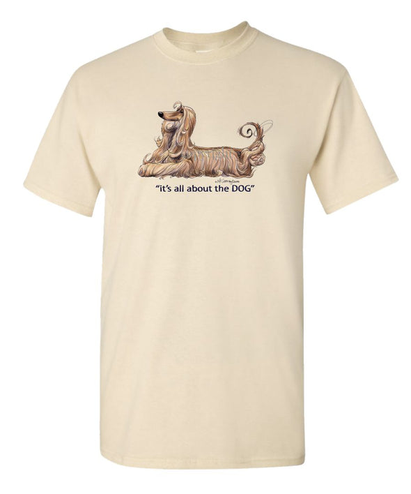 Afghan Hound - All About The Dog - T-Shirt
