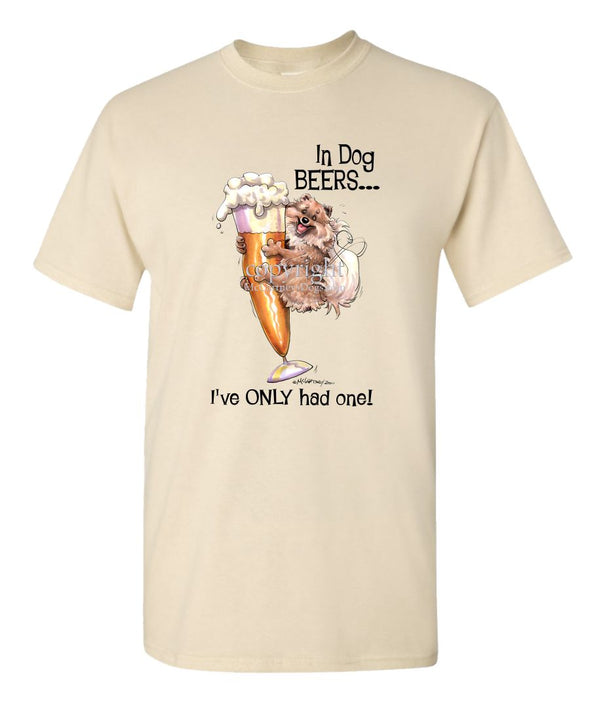 Pomeranian - Dog Beers - T-Shirt