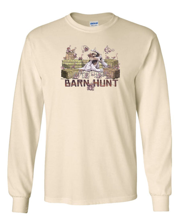 Wire Fox Terrier - Barnhunt - Long Sleeve T-Shirt