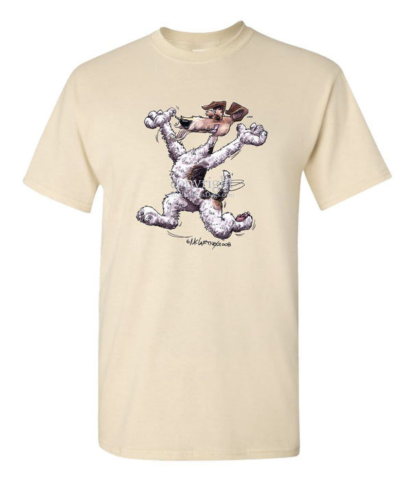 Wire Fox Terrier - Happy Dog - T-Shirt