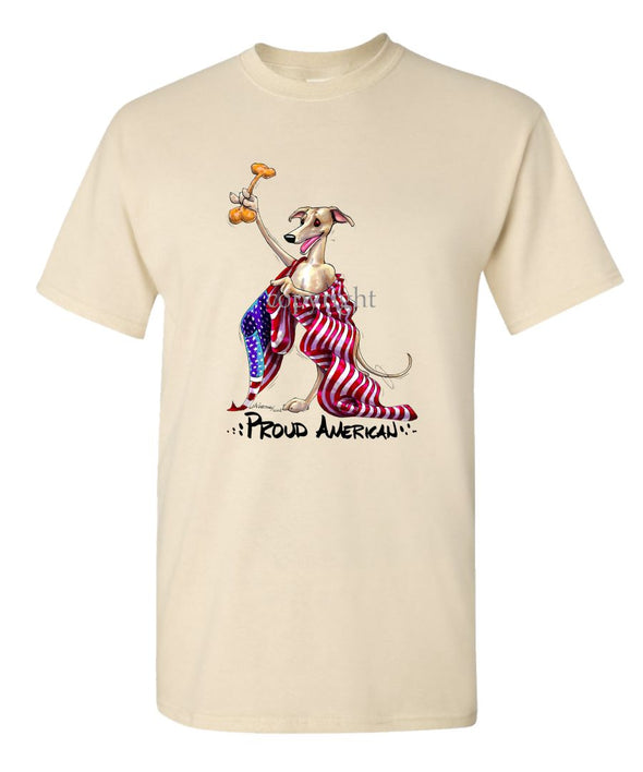 Greyhound - Proud American - T-Shirt