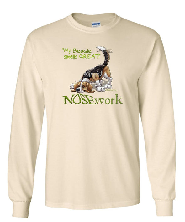 Beagle - Nosework - Long Sleeve T-Shirt