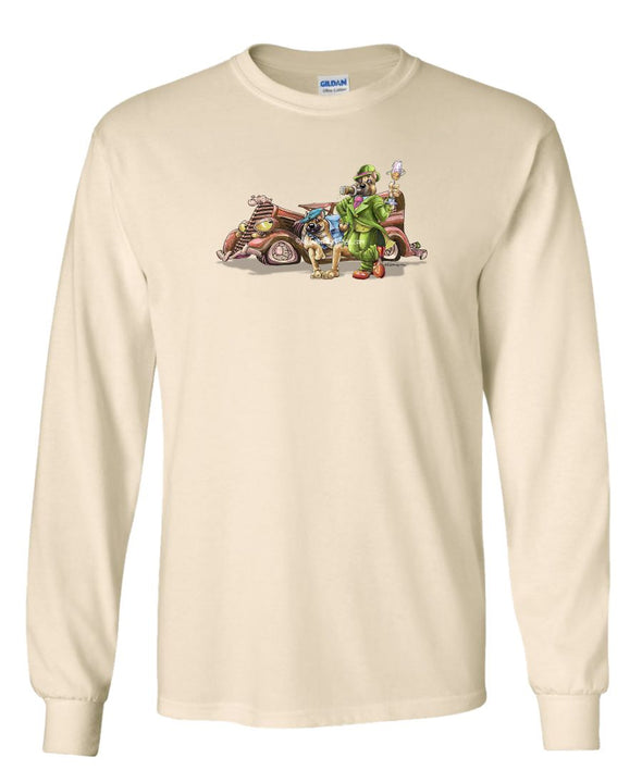 American Staffordshire Terrier - Rusty Car - Mike's Faves - Long Sleeve T-Shirt