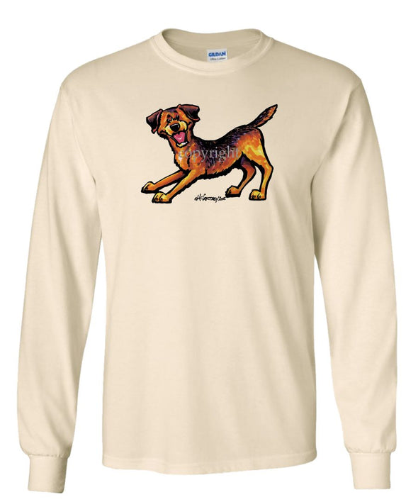 Border Terrier - Cool Dog - Long Sleeve T-Shirt