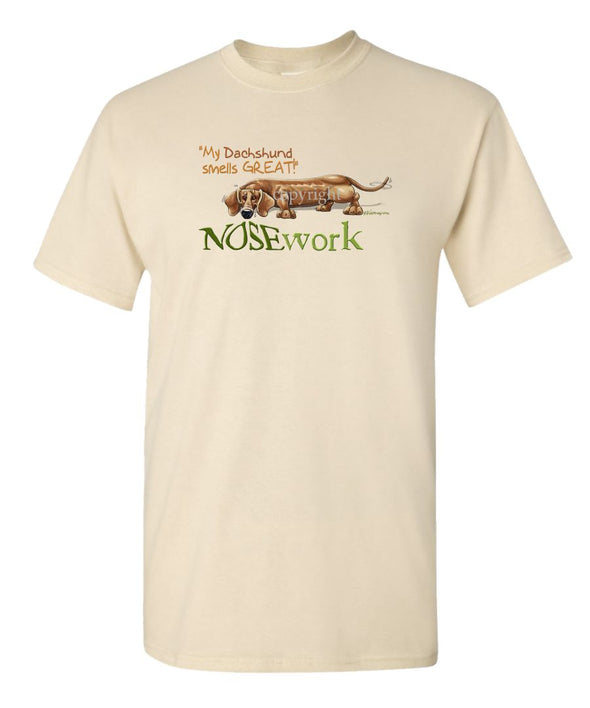 Dachshund - Nosework - T-Shirt