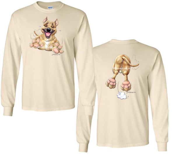 American Staffordshire Terrier - Coming and Going - Long Sleeve T-Shirt (Double Sided)