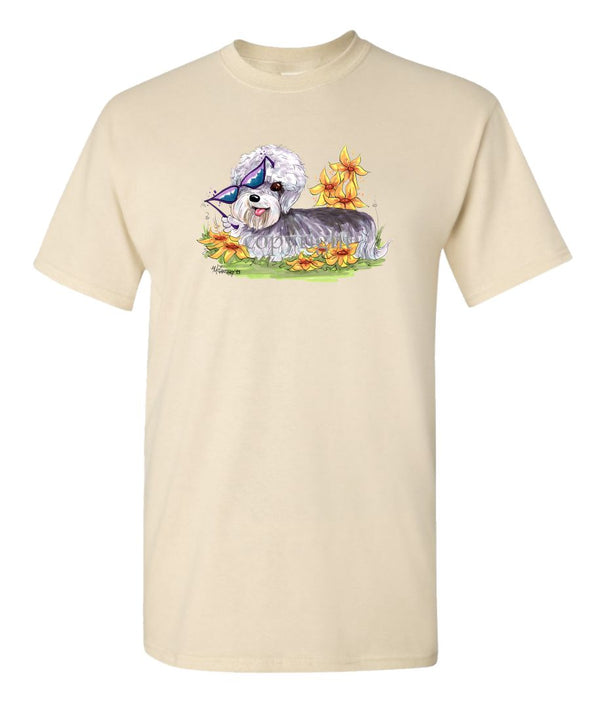 Dandy Dinmont - With Sunglasses - Caricature - T-Shirt
