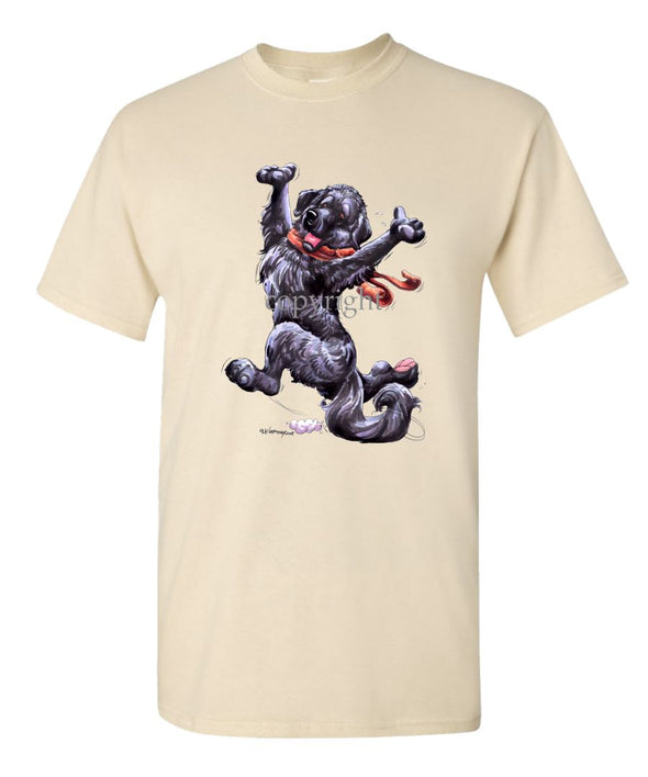 Newfoundland - Happy Dog - T-Shirt